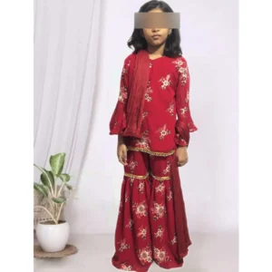 "Stylish Sharara Outfit for Girls – Ideal for Special Occasions"